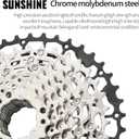 MEROCA 10/11/12/13 Speed Cassette Ultra-Light 11-52T Bike Cassette Fit Mountain Bike/Road Bike/XC/DH/AM, Compatible with Sh*Mano HG Hub Driver