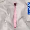 Curaprox CS 12460 Velvet Soft Toothbrush Sensitive Gum Care | Ultra-Gentle Cleaning with 12,460 Filaments | Single Pack, Pink-Fuchsia