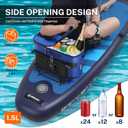 Dreizack Kayak Cooler Behind Seat, Waterproof Cooler for Kayaking,Paddle Board Cooler Compatible with Lawn-Chair Seat Kayak Accessories Cooler Bag Kayak Cooler Tow Behind for Camping Fishing