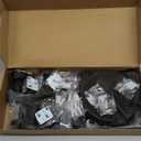 Matte Black Bathroom Towel Bar Set, 14-Piece Stainless Steel Hardware Bathroom Accessories, 16" and 24" Towel Racks for Bathroom Walls