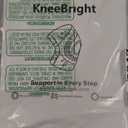 KNEEBRIGHT Light Hinged Knee Brace for Women, Strong Adjustable Compression Knee Brace, Quick Wrap Around Patella Support with Side Stabilizers for Meniscus Tear, Arthritis, M