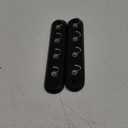 Spectrum Diversified 53204 Four Hook Key Rack, Black/Chrome 2 Pack