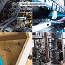 mxuteuk 620PCS M3 Screws Assortment Kit,M3 Screw Kit Suitable for 3D Printer,6/8/10/12/16/20mm 12.9 Grade Alloy Steel Black Zinc Hex Socket Head Bolts Nuts Washers Kit