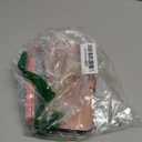 for Samsung Galaxy A16 5G Phone Case Wallet,Women Flip Cover with Credit Card Holders Butterfly Embossed PU Leather Stand Wrist Strap Purse Protective Case (Rose Gold)