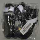 Dog Shoes for Dogs Paw Protectors Dog Boot for Outdoor with Anti-Slip Sole, Dog Booties for Medium to Large Dogs 4Pcs, with Rugged Sole for Beach and Snow (Size 6) (#6 (3.07"Length 2.56"Width) for 52-68 lbs, Black)