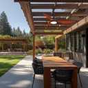 42" Outdoor Ceiling Fan, IP65 Waterproof Gazebo Fan with Light, Remote Control6 Speeds3CCT, Plug in Ceiling Fan with Adjustable Hanging Rod for Patio, Porch, Canopy (8985-Black)