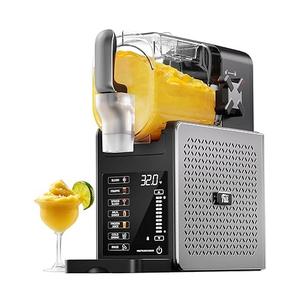 Slushie Machine, No Ice Needed Slushy Machine for Home, 6 Preset Programs, Self-Cleaning, Frozen Drink Maker for Margarita, Frappe, Milk Shakes Margarita Smoothie, Slush, and More