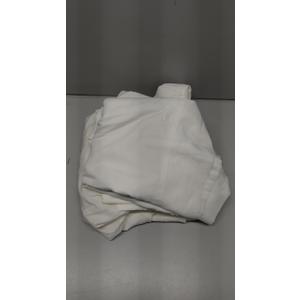 Amazon Basics Lightweight Ultra-Soft, Breathable, Wrinkle Free Brushed Microfiber 3 Piece Bed Sheet Set with 14-Inch Deep Pockets, Twin XL, Cream, Solid