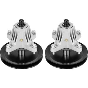 Mower Deck Spindle Pulley for MTD Cub Cadet 46" Deck XT1-LT46 XT2-LX46 KH KW FAB Mower 918-06977A 918-06977 2 Pack