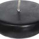 Zest Candle 24-Piece Floating Candles, 2.25-Inch, Black