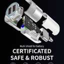 iPhone 15/16 Car Charger,2-Port 24W Dual USB-A Car Power Adapter Cigarette Lighter USB Charger with 2Pcs 3.3FT USB C Cable for iPhone 17/16/15 Pro Max, iPad, Samsung Galaxy S25, Pixel, Android,AirPods