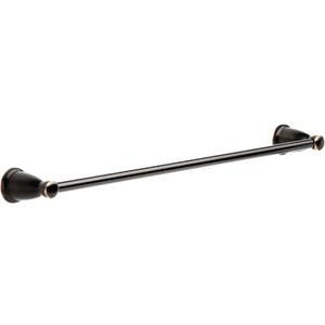 Franklin Brass Kinla (1-Pack) 24" Towel Rack for Bathroom, Oil Rubbed Bronze Towel Bar for Bathroom Wall Towel Holder Rod Wall Mounted Bathroom Accessories KIN24-OB1
