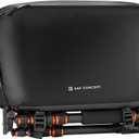 K&F CONCEPT Camera Sling Bag Crossbody Bag Waterproof Camera Shoulder Backpack DSLR/SLR/Mirrorless Camera Case (11 Black Large)