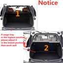 All Weather TPO Cargo Liners Trunk Mats Custom-fit for Honda CRV 2017-2022