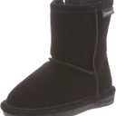 BEARPAW Unisex-Child Emma Toddler Zipper Mid Calf Boot Black 10 for kids