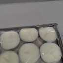Amari 12g Tea Lights - 100 Pack Tea Light Unscented Candle - Lasts for 3-5 Hours (Yellow)