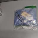 Men's Stretch Wrinkle Free Dress Shirts Formal Wedding Prom Long Sleeve Button Down Shirt (Blue, S)