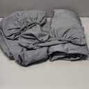 ForPro Professional Collection Premium Microfiber 3-Piece Massage Sheet Set, Cool Grey, Ultra-Light, Stain, and Wrinkle-Resistant, Includes Flat, Fitted Sheet and Massage Face Rest Cover