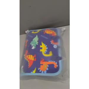 Erasable Doodle Set for Kids - Reusable Magic Drawing Book with 12 Watercolor Pens 14 Page Drawing, Road Trip Car Game Writing Painting Set for Boys and Girls (Purple )