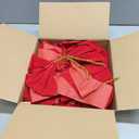 Roberly 8 PCS Large Red Christmas Bows, 26" x 10" Velvet Bows for Christmas Tree Stairs Fireplace Fence Wreath Front Door Wedding Home Indoor Outdoor Decor