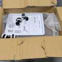 SAYZH Fruit Basket Kitchen Pantry Organizers and Storage  Wooden Top Table, Stackable Metal Wire Basket Stand Cart for Fruit Vegetable Snacks Onion Potato Organization, Black