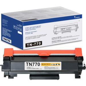 TN770 TN-770 Super High Yield Toner Replacement for Brother TN 770 TN760 Toner Cartridge for HL-L2370DW HL-L2370DWXL MFC-L2750DW MFC-L2750DWXL Printer (Black,1-Pack)