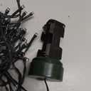 Joomer Battery Christmas Lights, 33ft 100LED Fairy Lights Battery Operated Timer 8 Modes Waterproof for Outdoor Home Garden Party Holiday Christmas Trees Decoration (Warm White)