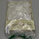 24-Piece Folding Candles, 2.25-Inch, Pearl White