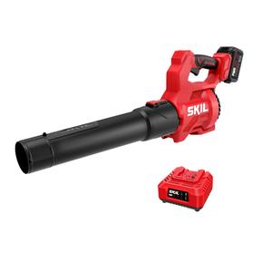 SKIL PWR CORE 20 420 CFM Leaf Blower, 20-Volt Battery and Charger Included - BL0420B-13