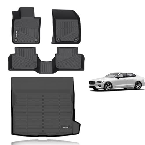 KELCSEECS Floor Mats for Volvo S60 2019-2025 (Not for Recharge)