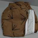 Molly Mutt Medium to Large Duvet Cover, Heat Waves, Brown with Black Accents 36"x45"x5" (Huge)