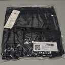 Saodimallsu Womens V Neck Sweater Blazer Peplum Long Sleeve Knit Open Front Split Cardigan Sweaters Black Size S