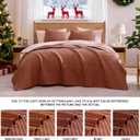 WRENSONGE King Size Quilt-3 Pieces Lightweight Autumn Leaf Fall King Quilt Bedding Set for All Season, Soft Coverlet with 2 Pillow Shams Suitable for Bed & Couch