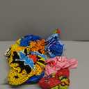 4E's Novelty 25 Piece Set Inflatable Baseball Bats with Pow Design, 12 Punch Balloons for Kids, 1 Huge 30" Bopper for Super Hero Birthday Bat, Carnival Prizes, and Baseball Bat Blow Up Fun, Ages 3+