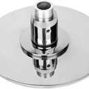 PRIOR FITNESS Premium Dance Pole Base Dome for 45mm Poles - Removable, Apartment-Friendly Design with Silicone Suction Cup - Includes 1 Base Dome Only - Perfect Pole Dancing Accessory (Silver)