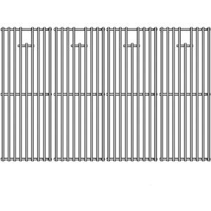 Stainless Steel Cooking Grill Grates Replacement for 16517 Bull BBQ Angus, Brahma, Lonstar Select, Outlaw Steer Premium, Lonestar Select, 7 Burner Premium, 19.25" x 30"