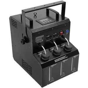 3 in 1 Fog Bubble Machine, 900W Smoke Bubbles Machine Remote Control Bubble Fog Machine with 28 RGB LED Lights for Stage, Wedding, Banquet Hall, Bar