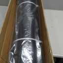 50"x114" Yard Drag Sled, 1/8 Inch Thickened HDPE 2200LBS Heavy Duty Yard Glider for ATV, UTV, Tractor, Utility Sled with Metal Pull Cables, Yard Drag Mat for Hauling Debris, Construction Materials