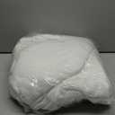 Muslin Duvet Cover Queen Size, 100% Washed Cotton Duvet Cover Set, Ultra Soft Comforter Cover Linen Like, 3 Pieces Minimalist Gauze Duvet Cover with 2 Pillowcases, 90"x90", White