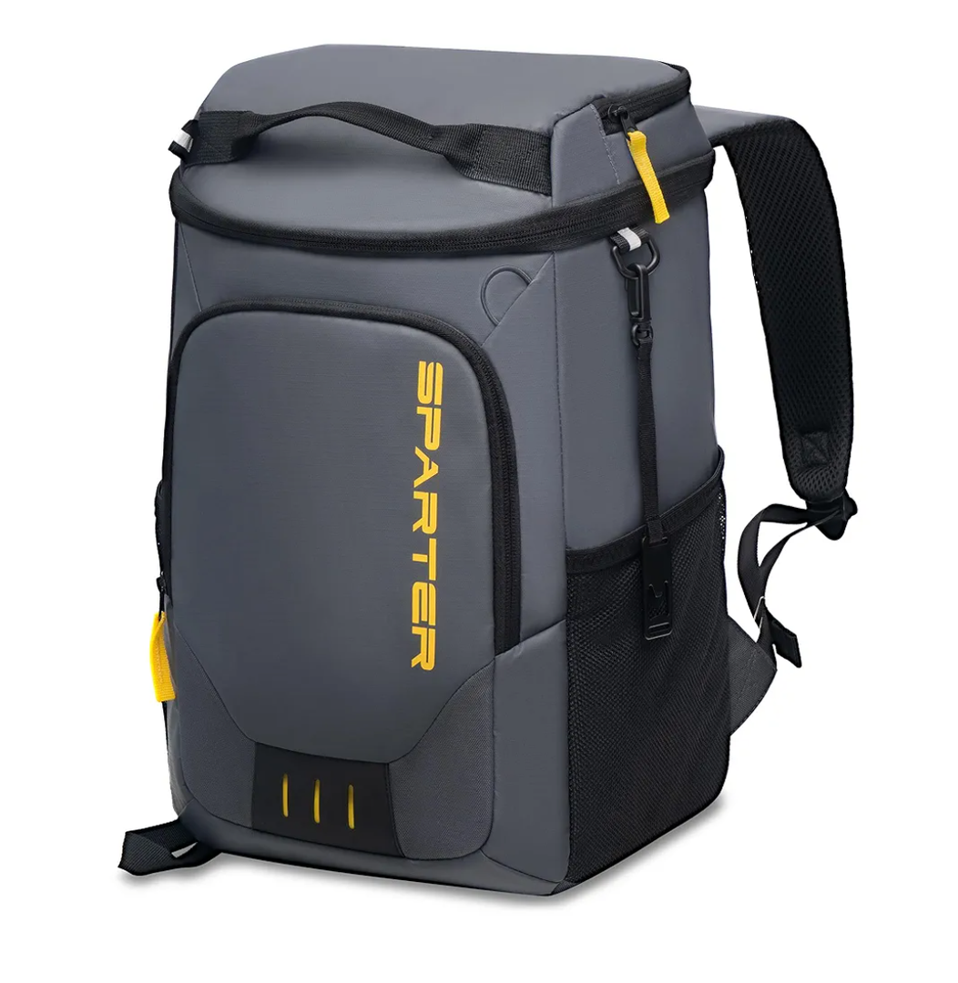 SPARTER Backpack Cooler Insulated Leak Proof 30/45 Cans, 2 Insulated Compartments Thermal Bag, Portable Lightweight Beach Travel Camping Lunch Backpack for Men and Women