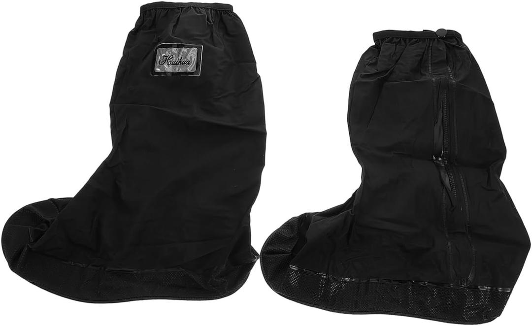 1pair High Tube Rain Boot Covers for Cycling and Outdoor Activities Suitable for Men and Women Protects Shoes from Mud and s