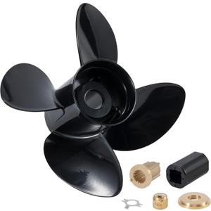 YOUNG PROPS 14 X23 Replace OEM#48-8M0084497 Outboard Boat Propeller for Mercury Engines135 150 175 200 220 225 250 300HP/Mercruiser Alpha Bravo One,4-Blade Aluminum 14Dia x 23 Pitch Prop 15tooth RH