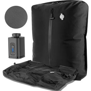 33L Professional Vacuum Bags for Travel with Wireless Vacuum Pump, Dobaly IP67 Reusable Vacuum Compression Bags for Suitcases and Backpack Space Saver Vacuum Bags Lightweight&Durable (2PC+Pump)