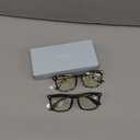 livho High Tech Blue Light Glasses - Advanced 99% Blue Light Blocking Computer Glasses - Anti Eyestrain & UV Glare Protection (*B2 Matte Black+leopard)