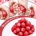 50 Pcs 1.5 Inch Valentine's Day Stress Balls Bulk Valentine Party Favors Mini Foam Squeeze Balls for Adults Stress Relief, Valentines Day, Gift Bag Fillers