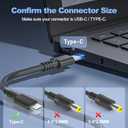 Fast Charger for 65W USB-C Chromebook Compatible with for ASUS Lenovo Acer HP Dell, Compatible with SM65CL/SM45CL/SK90A200225/SK90200325 & More USB-C Laptops