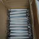72 Pieces Trampoline Springs Replacement with T-Hook Heavy Duty Stainless Steel Trampoline Springs
