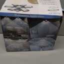 4 Pack Garage Lights, 28000LM Super Bright LED Shop Lights with 6+1 Deformable Panels, 6500K Garage Light Ceiling Led, E26 Socket Screw in Bulb for Warehouse, Workshop, Basement, Attic