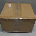 Ceramic Large Glazed White Stripe Mixing Bowls for Kitchen, Set of 2 Big Serving Bowls for Cooking, Popcorn, Salad, Soup, Baking, Dough Bread Making Bowl, 10 Inch + 8 Inch