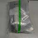 Teenyyou 2 Pcs 20 x 15 Inch Unstuffed Pouf Cover Ottoman Foot Rest - No Filler, Faux Rabbit Fur Foot Stool Floor Bean Bag Floor Chair Storage for Living Room Bedroom Home Decor (Gray) 